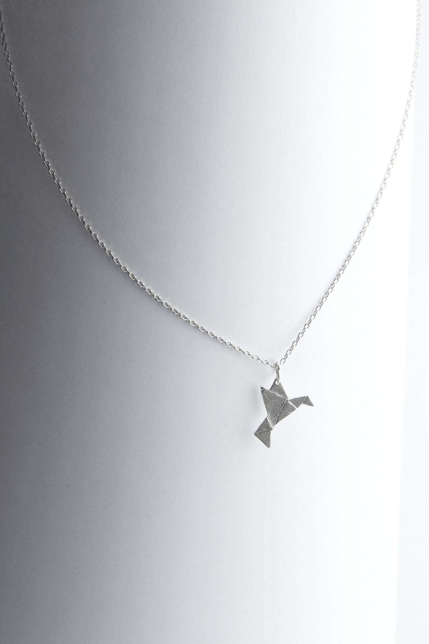 Origami Humming Bird necklace (small)